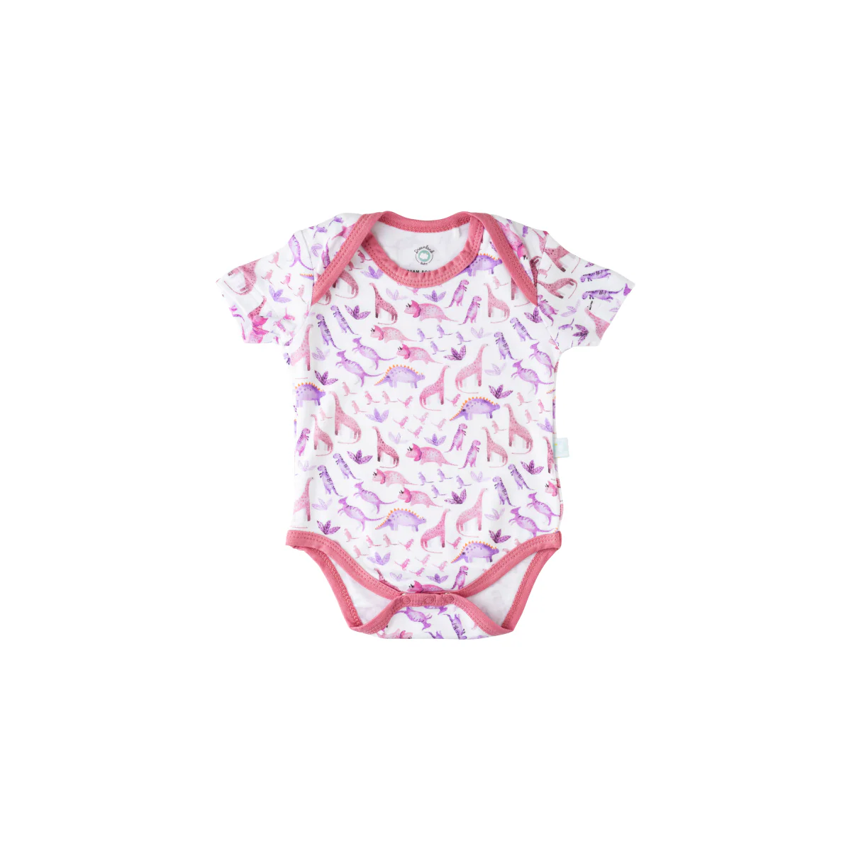 Baby Short-Sleeve Bamboo Bodysuit - Image 9