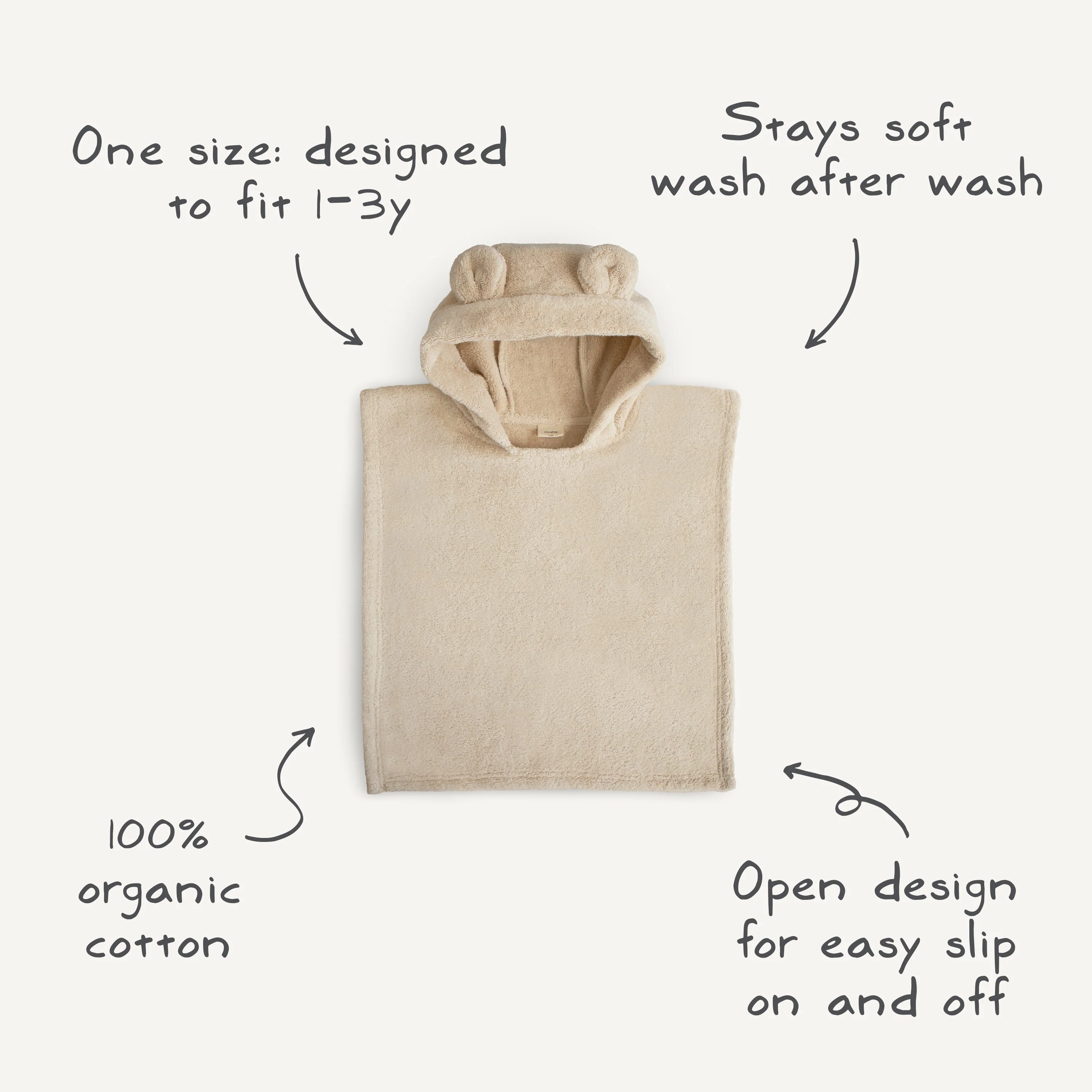 Bear Poncho Towel - Image 4