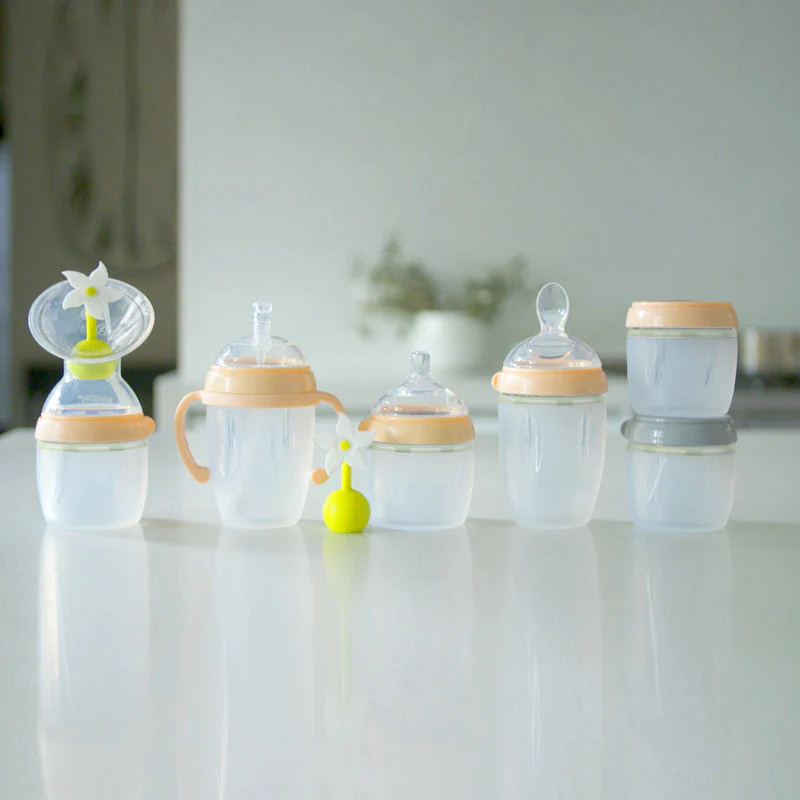 Haakaa Gen 3 Silicone Breast Pump Flange and Bottle Set 160 ml/6 oz - Image 5